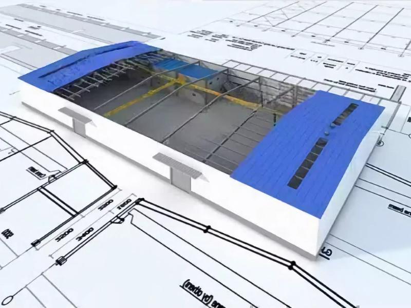 steel beam structure